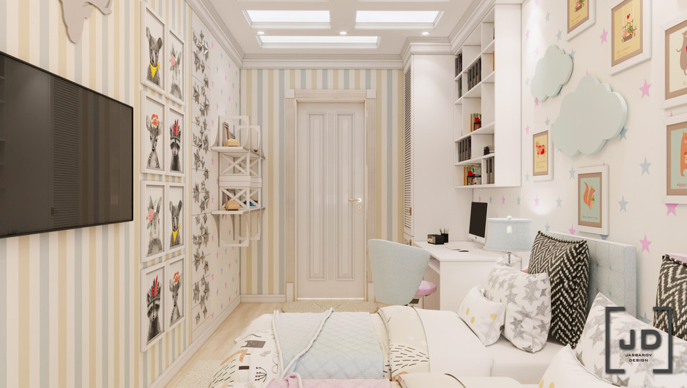 Дизайн детской в стиле шебби-шик.