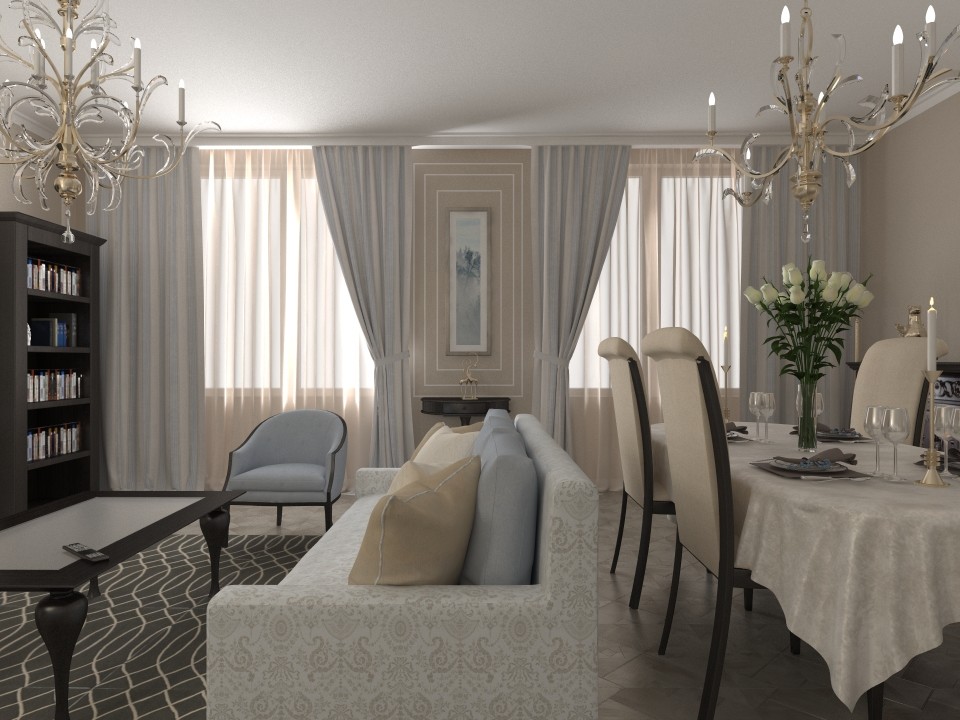 Обложка проекта: Гостиная