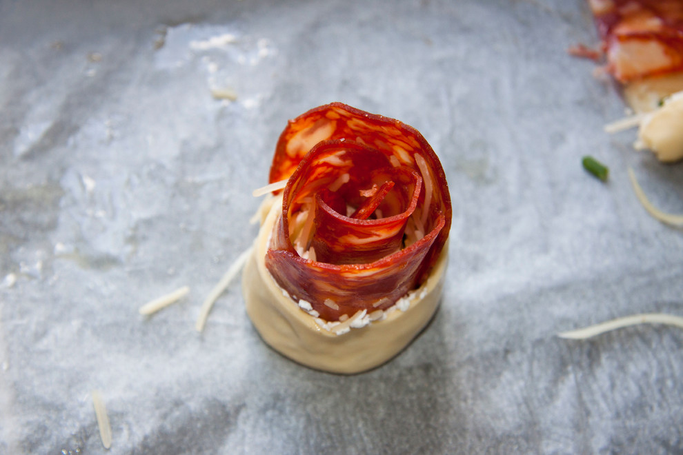 DIY: Розочки из соленых и сладких ингредиентов