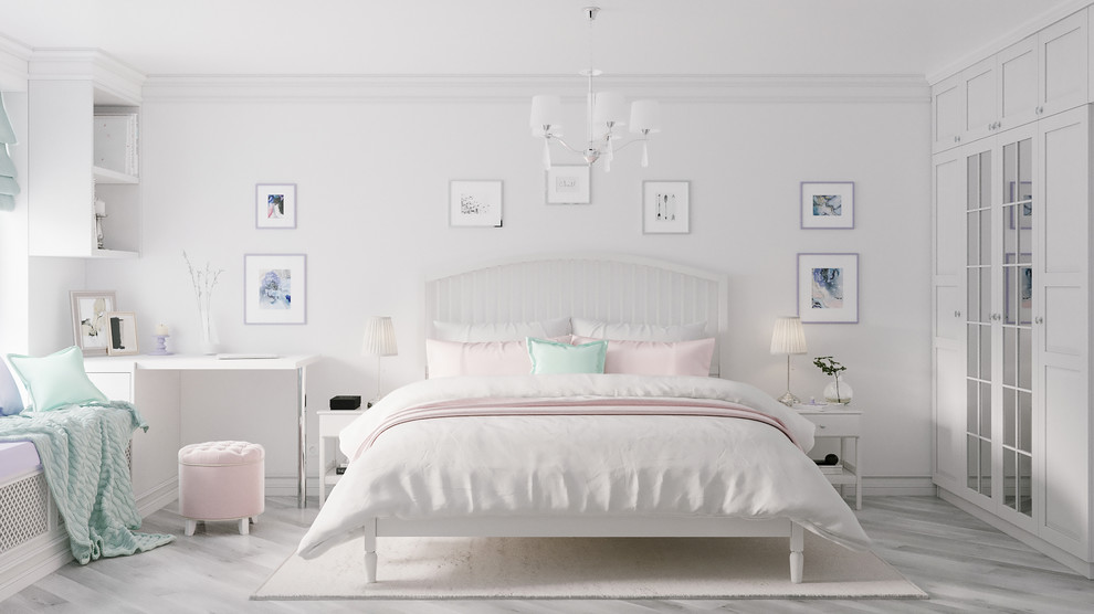 Квартира в белом цвете