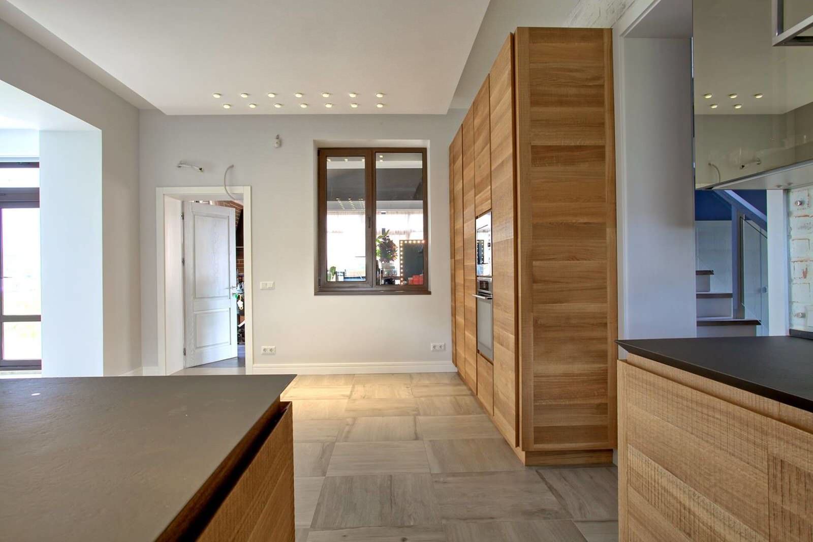 Кухня Simple Lamellar Wood в Вышгороде