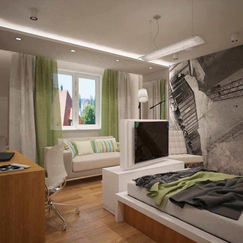 Микс стилей в частном доме