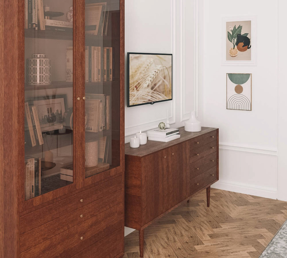 Интерьер в стиле mid-century modern