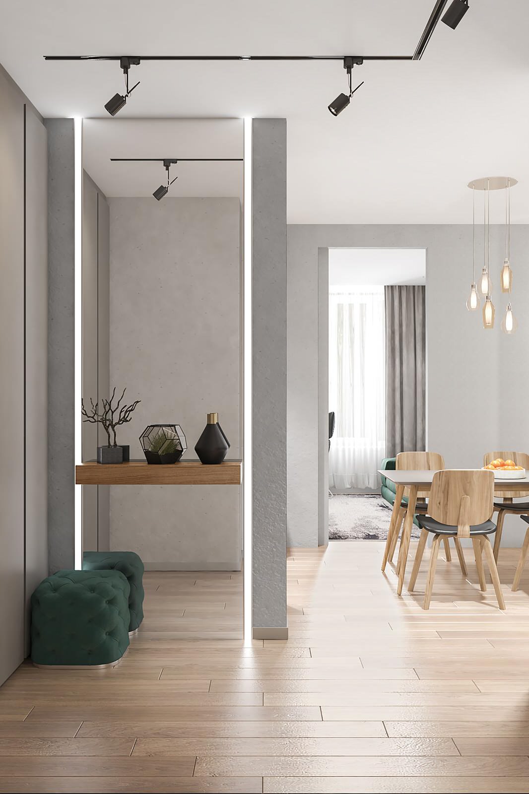two-painting apartment