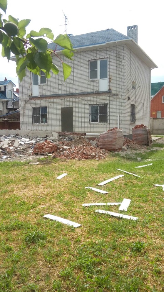 Проект фасада частного дома