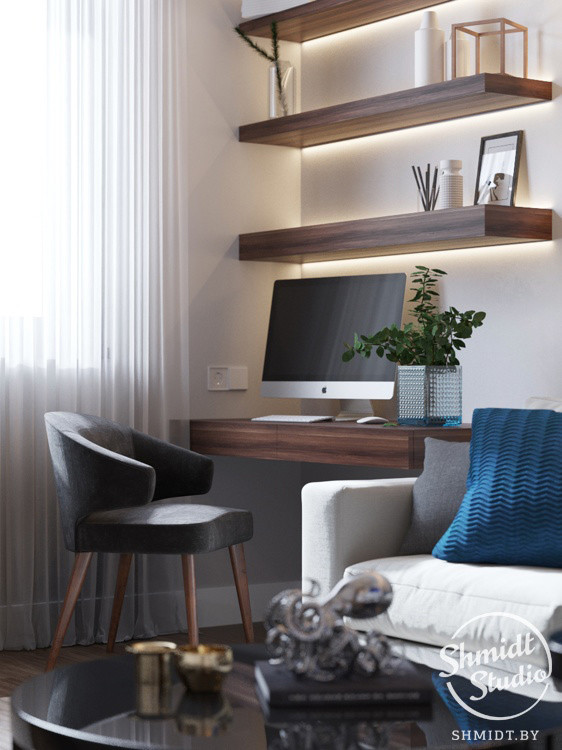 Проект интерьера "Stalinka", Минск, 70м.кв