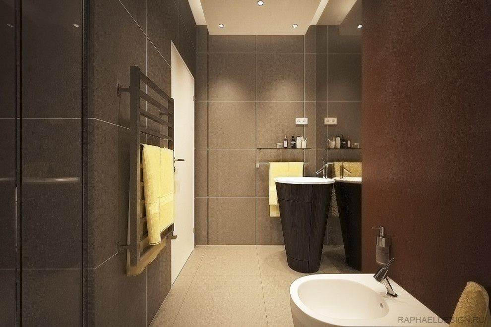 Интерьер ванной комнаты