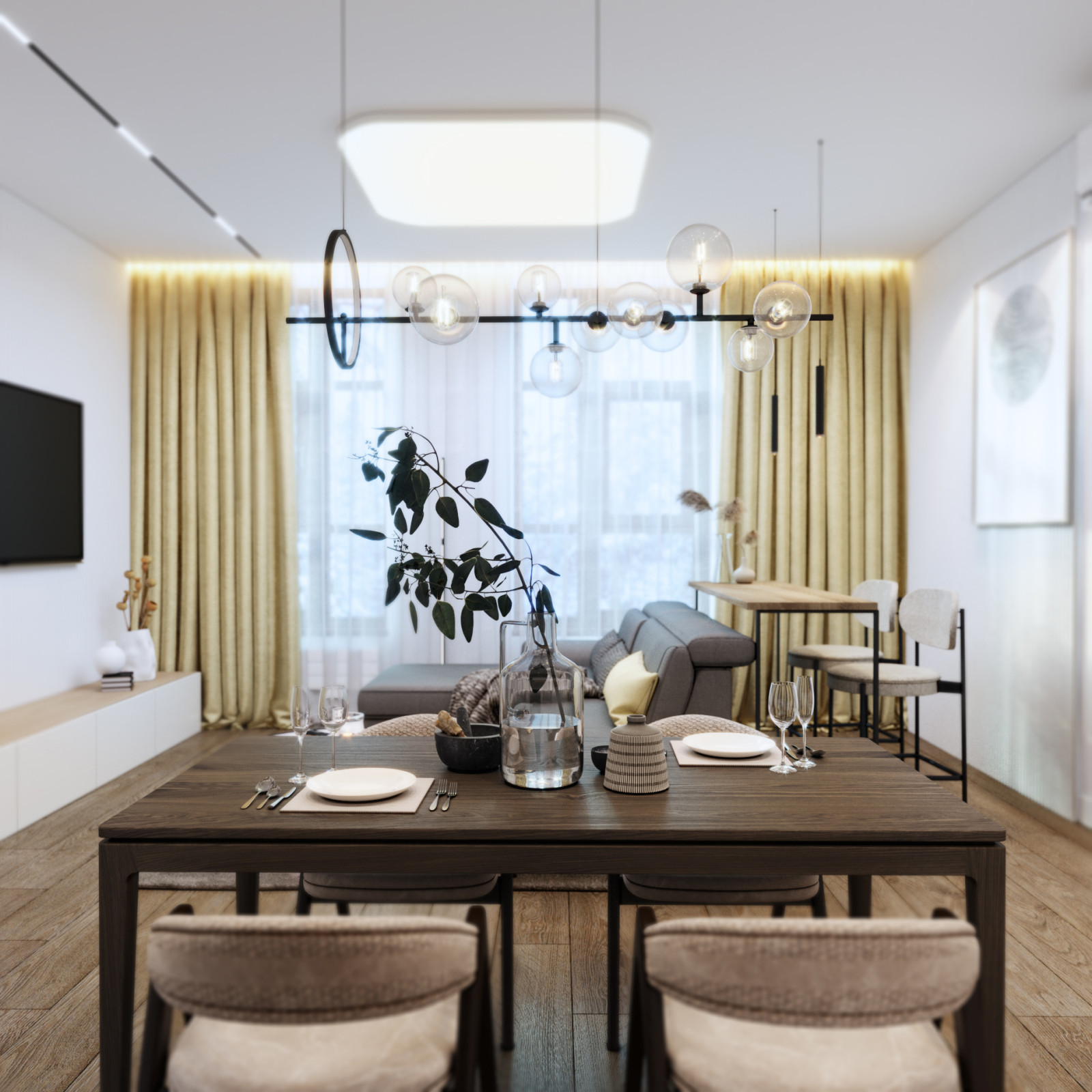 Кухня-столовая