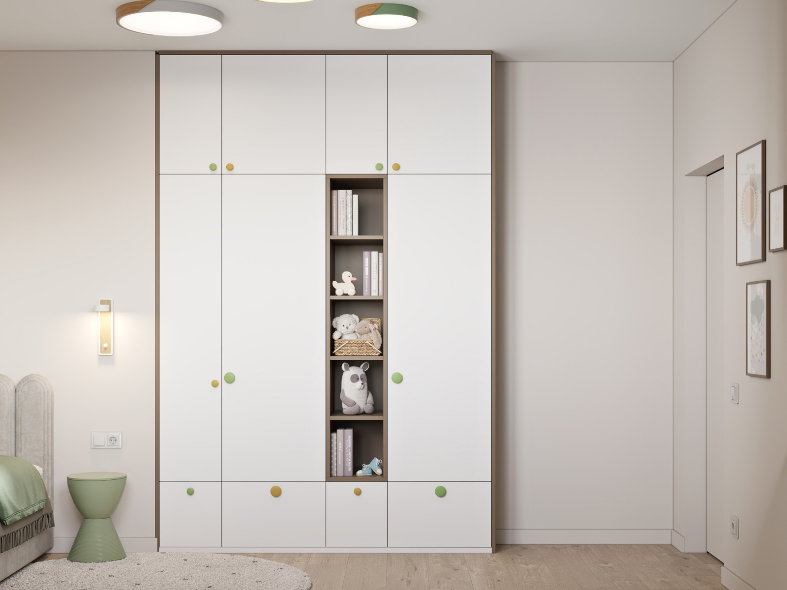 Обложка проекта: 3-комнатная квартира для семейной пары с ребенком