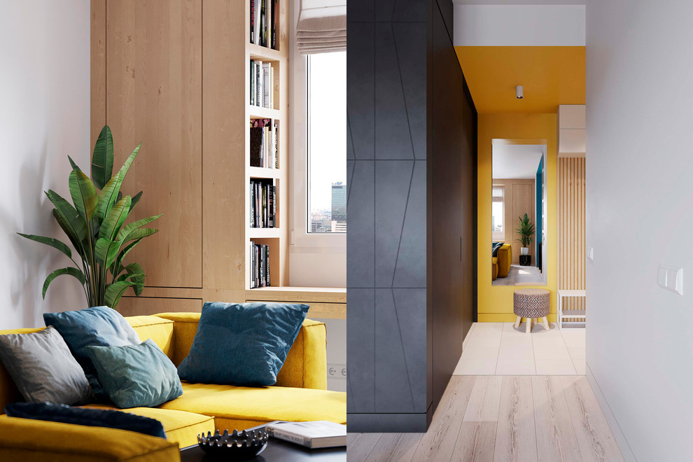 Проект трехкомнатной квартиры "КУБ"