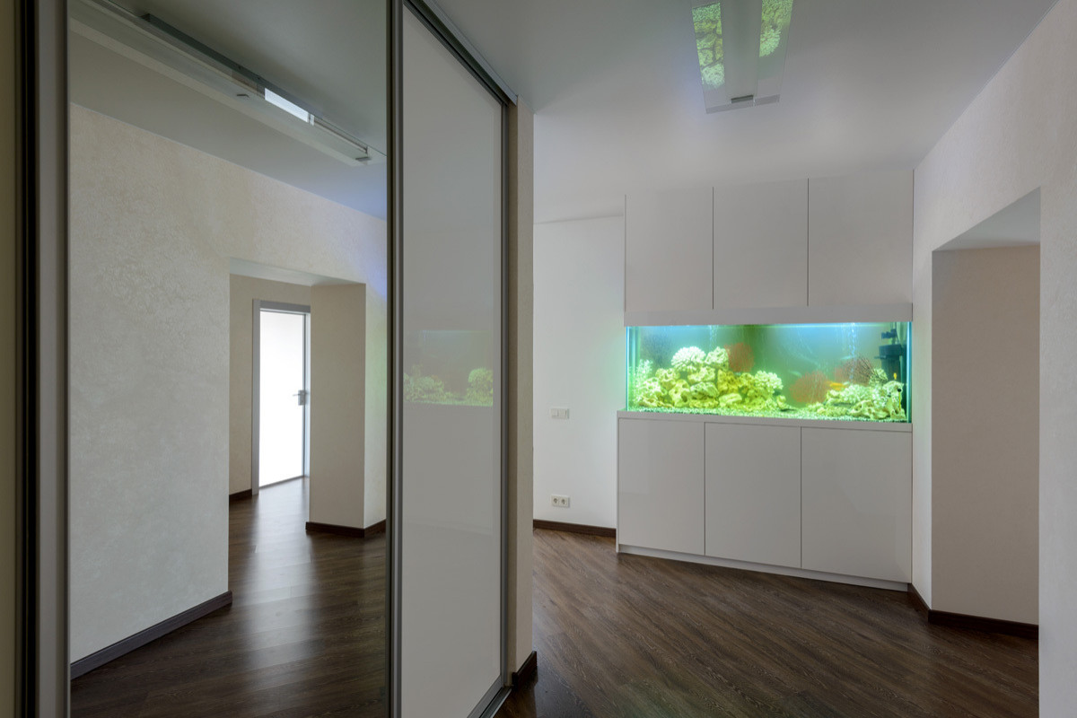 apartment with aquarium