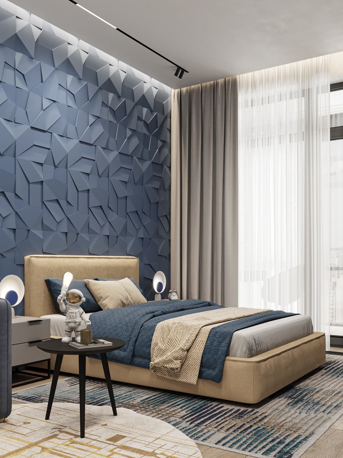 Дизайн-проект квартиры, ЖК Михайловский, Новосибирск