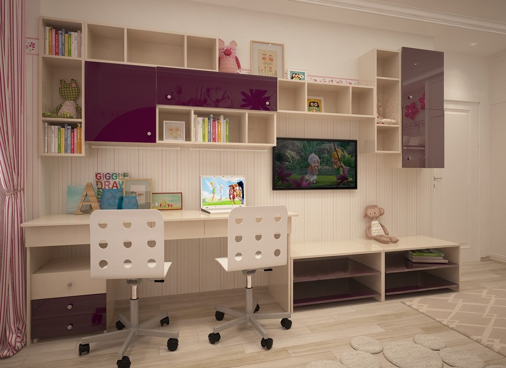 Спальня для трех девочек