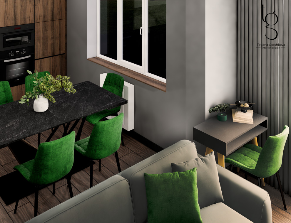 A cozy three-room family apartment