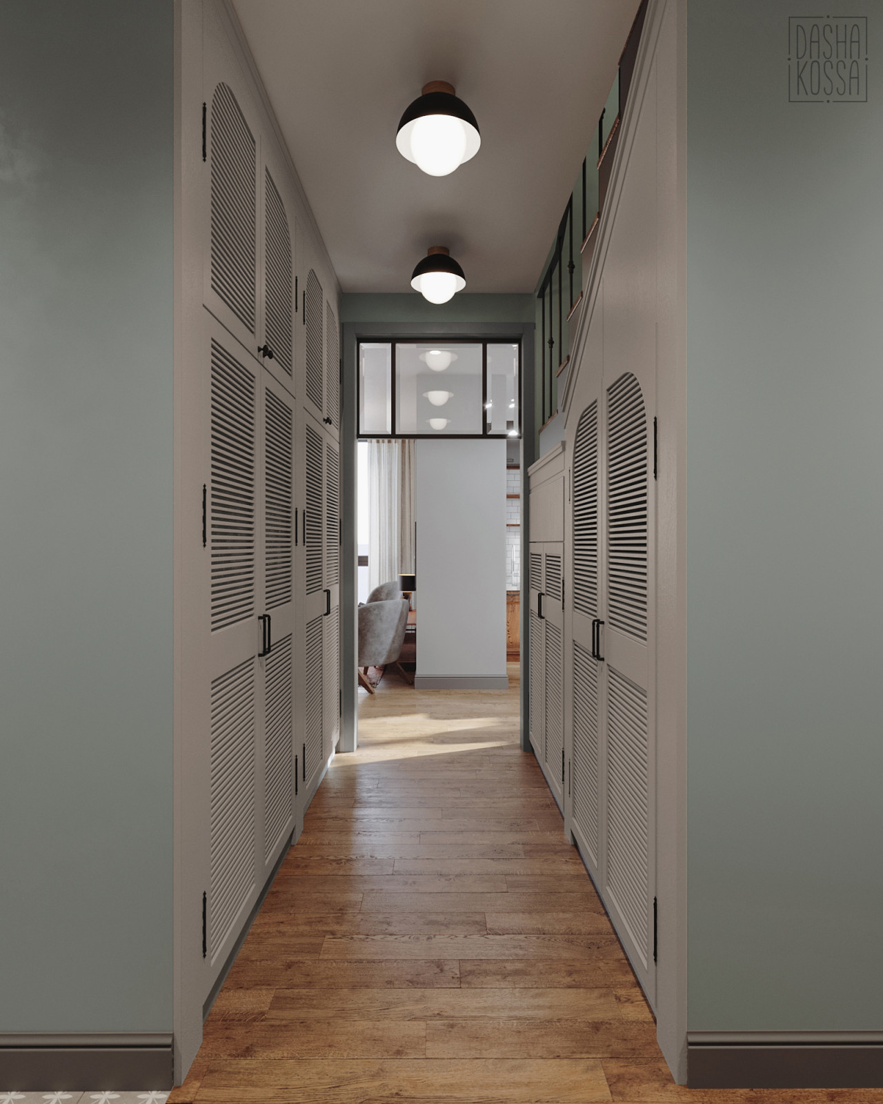 Двухуровневая квартира, шоу рум для девелоперов