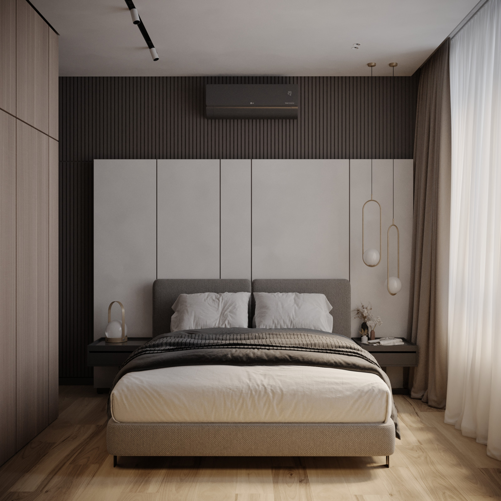 Дизайн проект квартиры в ЖК "Огни"