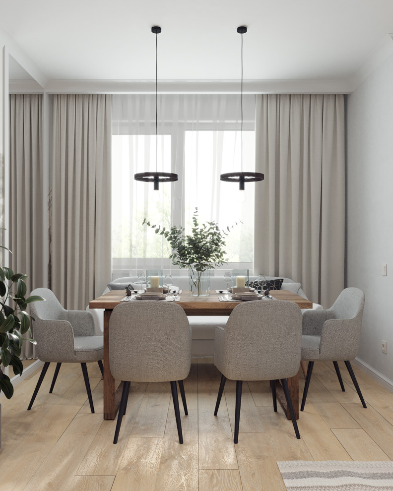 Проект трехкомнатной квартиры в г. Сургут