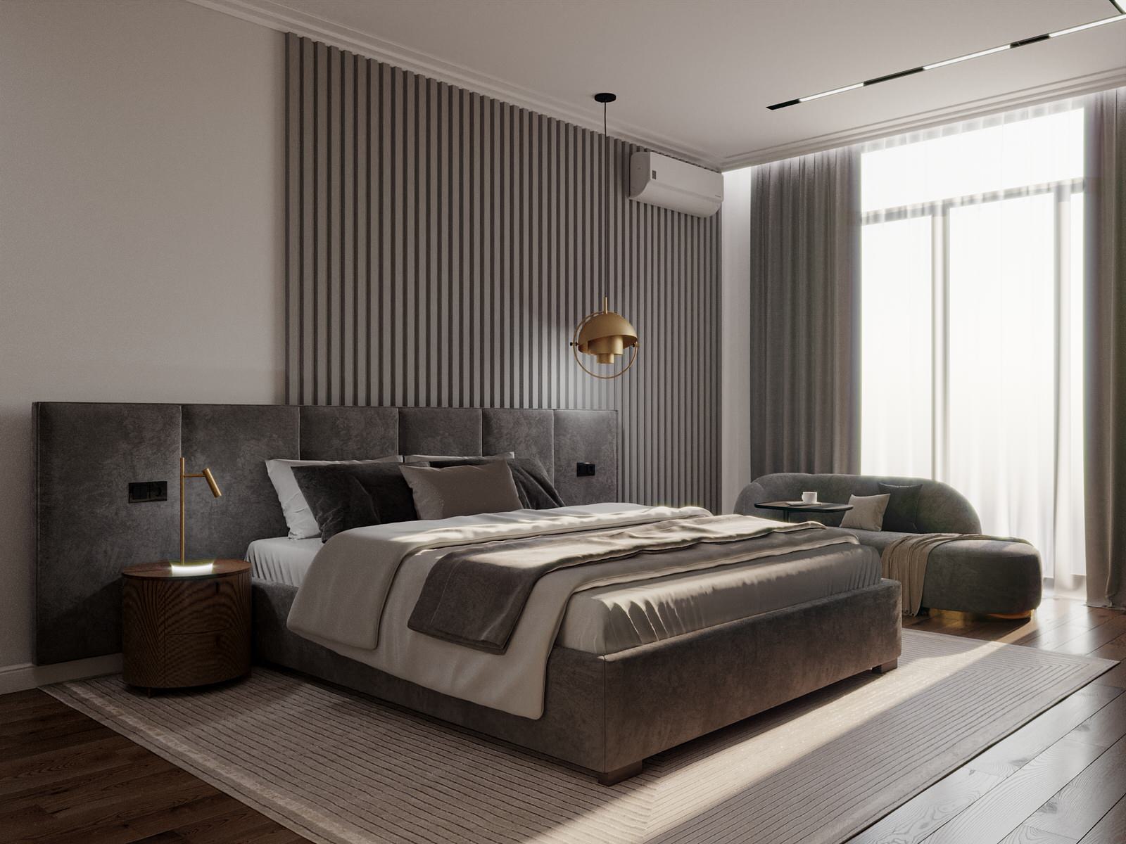 Современный интерьер с характером в жк "Royal park"