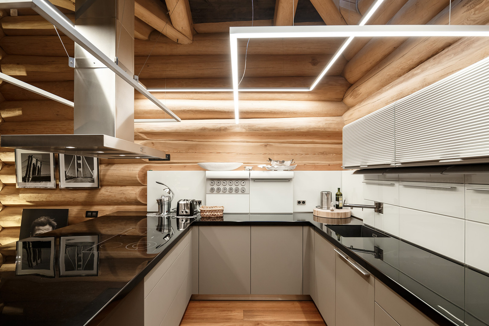 Интерьер деревянного дома