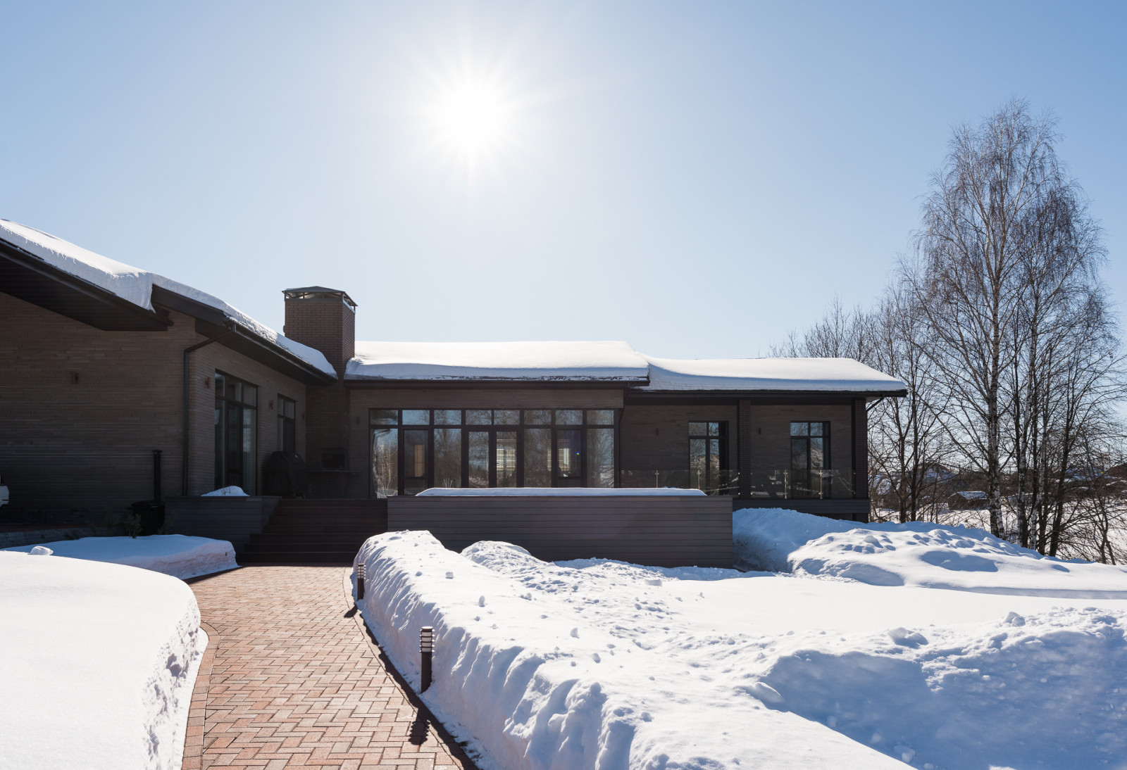 Дом в современном эко-стиле