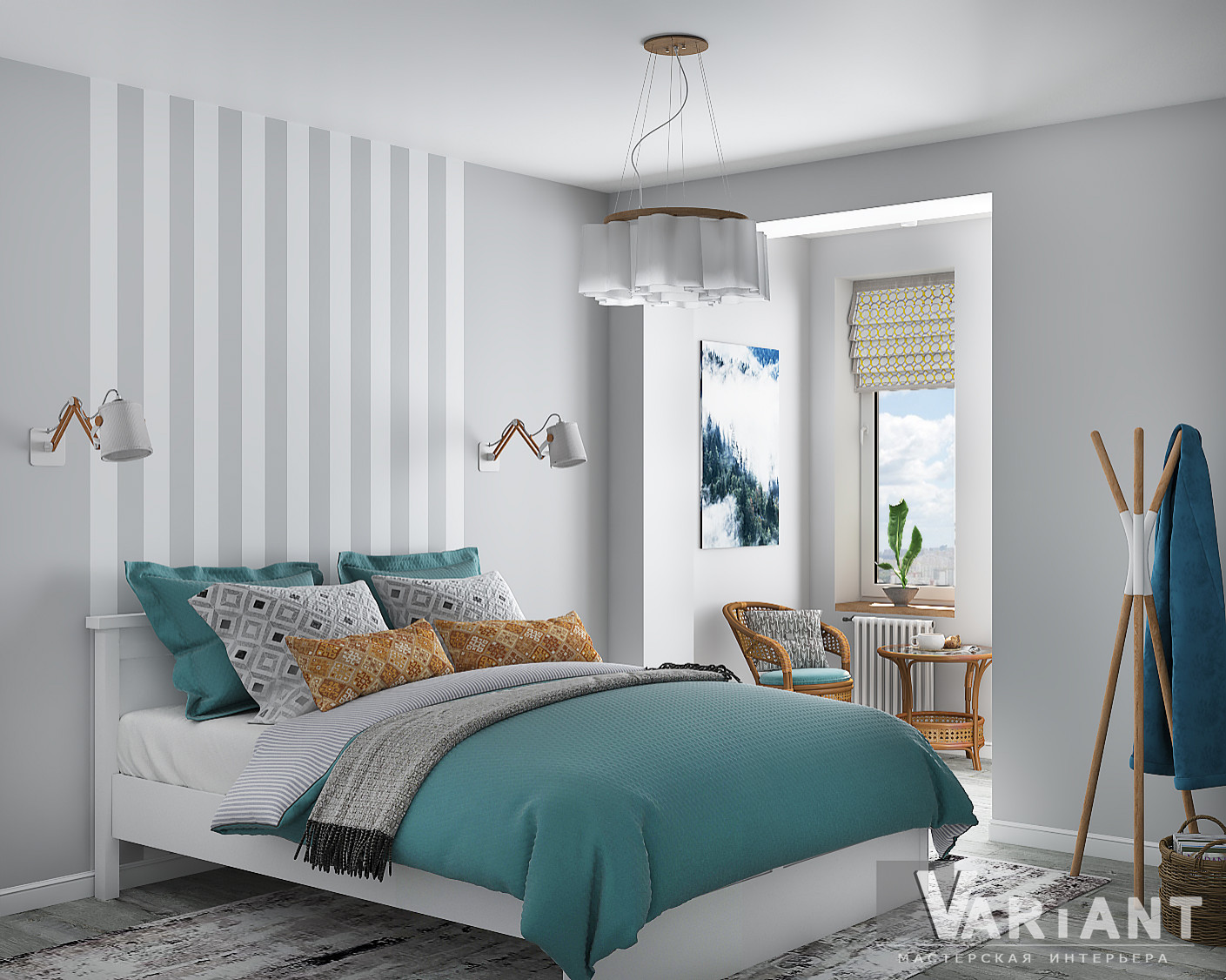 Дизайн проект трехкомнатной квартиры по ул. Измайлова