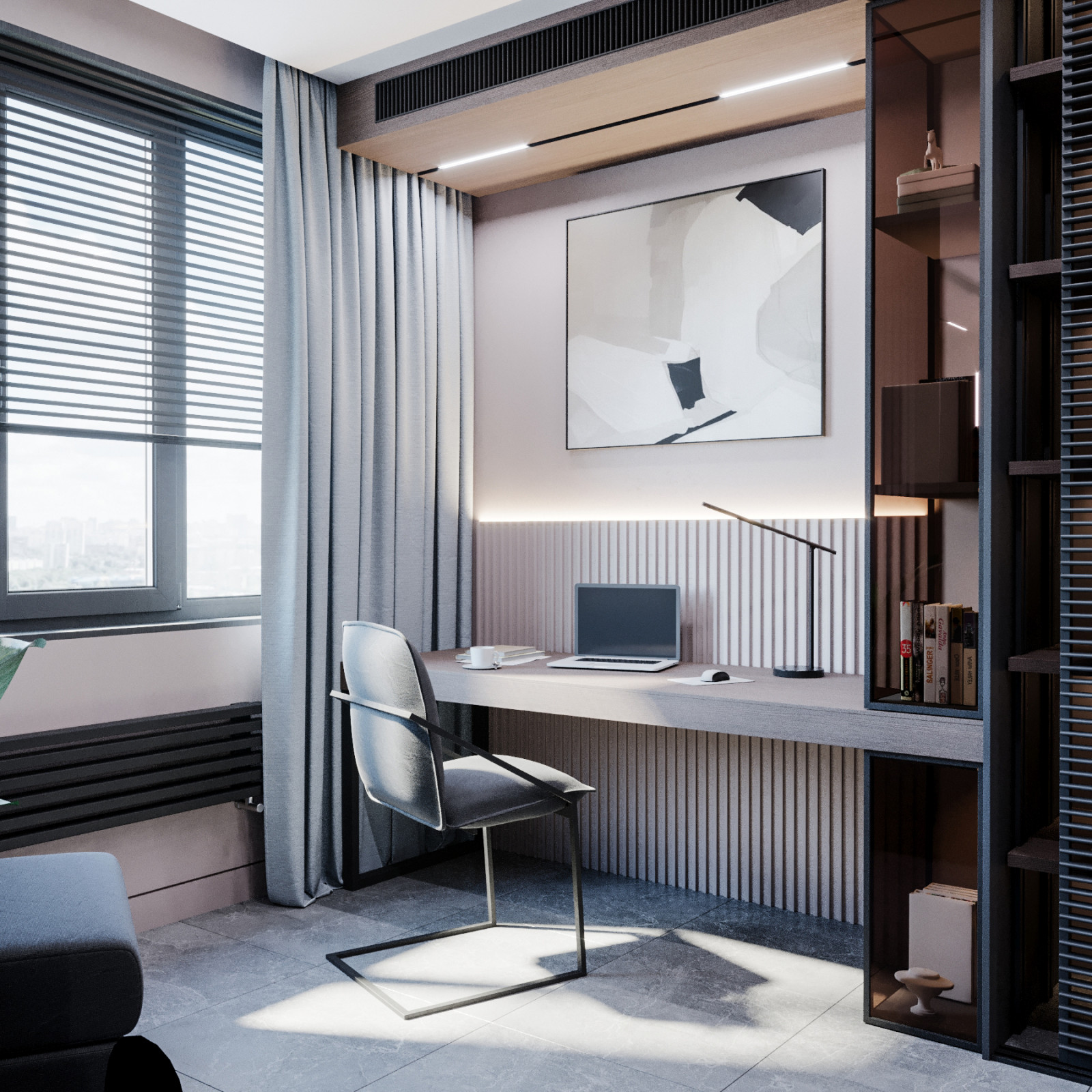 Квартира 80 м2 в современном стиле