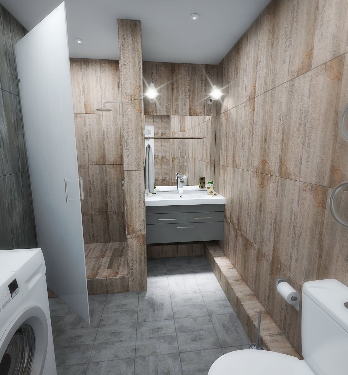 Проект 1-к квартиры для молодой пары