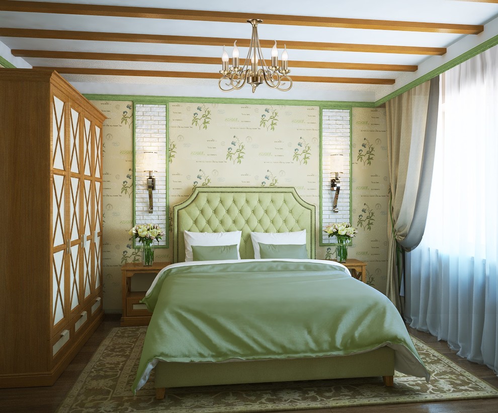 Обложка проекта: Спальня в частном доме. г.Краснодар