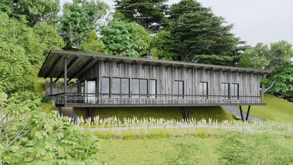 Проект дома в стиле Лофт