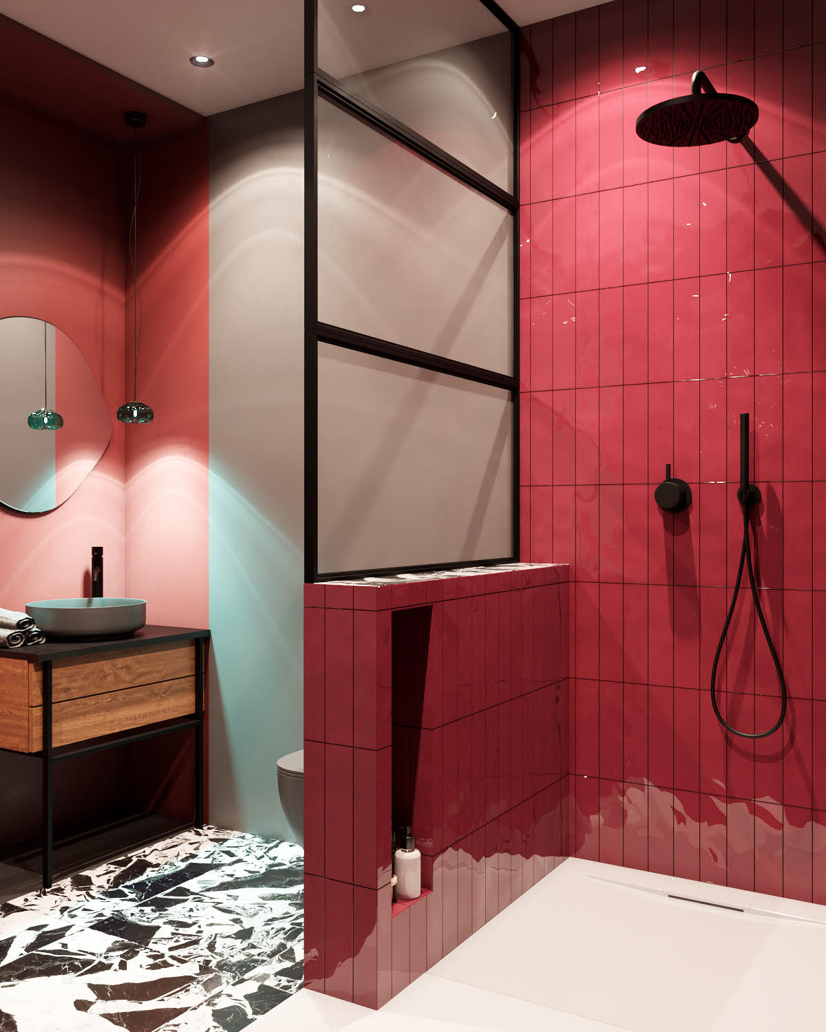 Атмосферная квартира с панорамными окнами