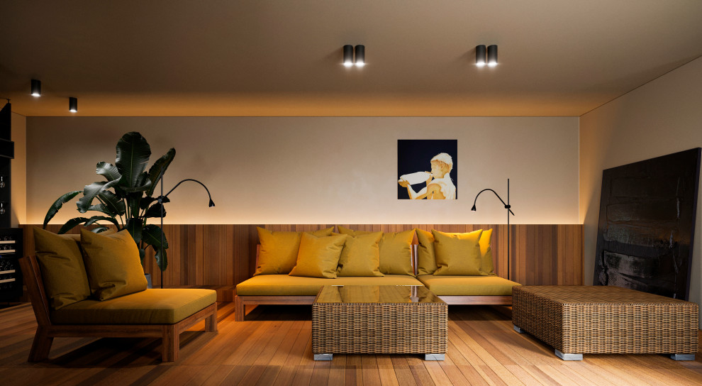 Обложка проекта: Лаундж-зона в бане