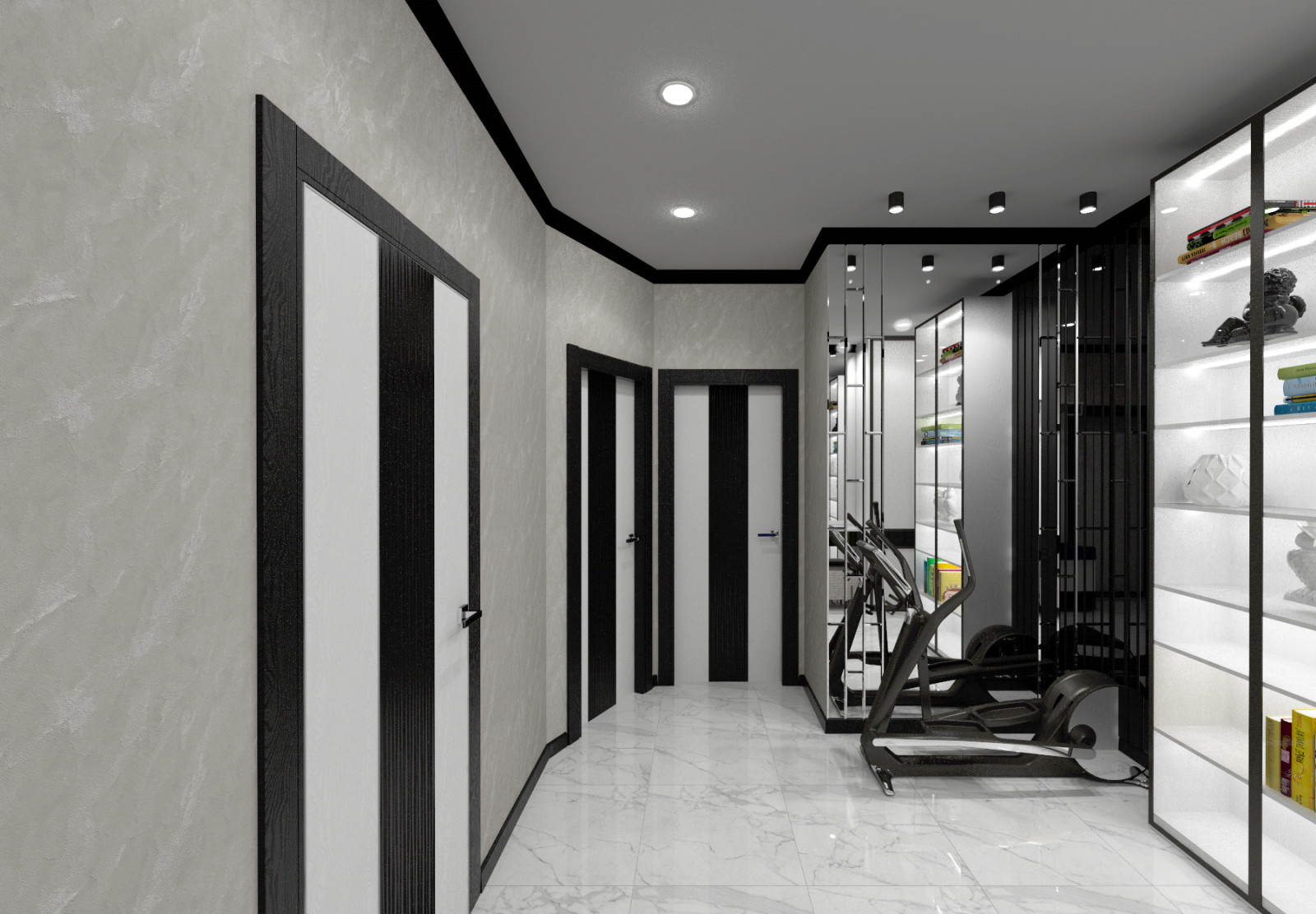 Концепция квартиры для двух дам