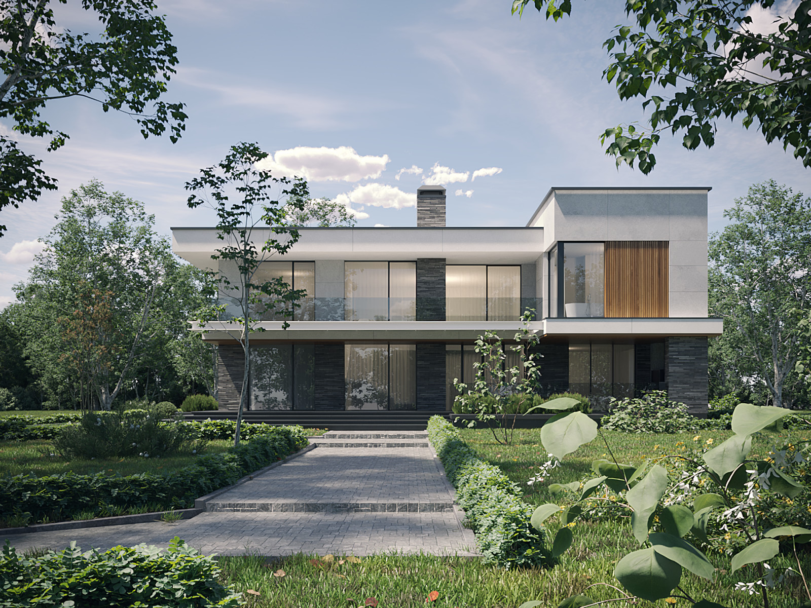 Обложка проекта: WHITE BIRCH г. Москва