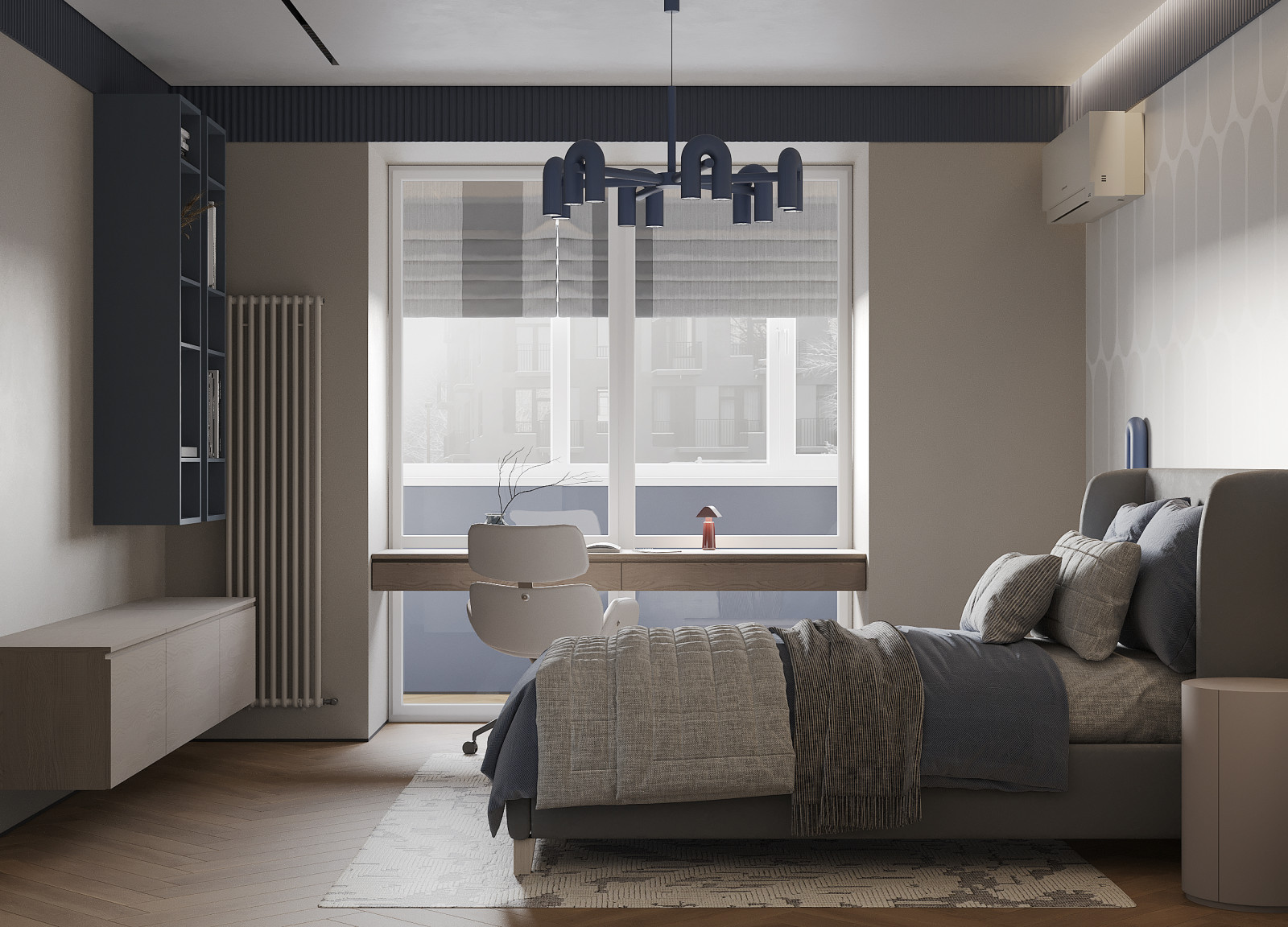 интерьер квартиры, Татарстан, Альметьевск, 150м2