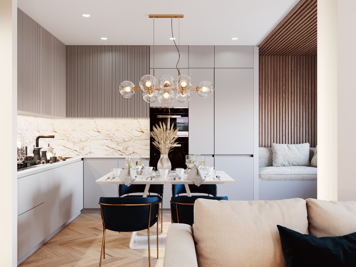 Обложка проекта: Дизайн к3-х комнатной квартиры