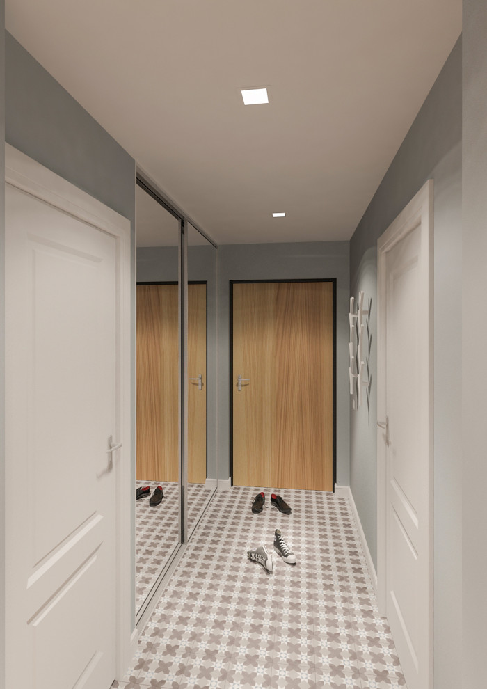 Интерьер трехкомнатной квартиры