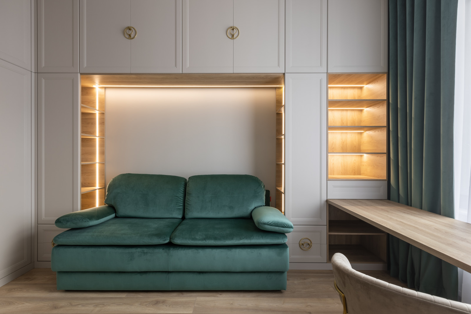 Светлая квартира в цвете кашемир