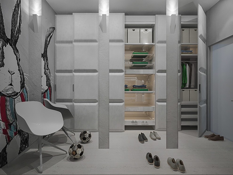 Гардеробная в детской комнате