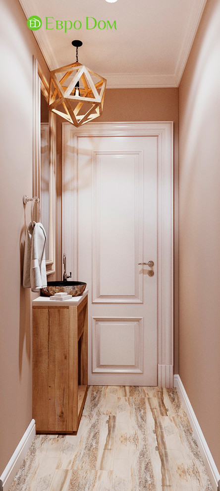 Дизайн трехкомнатной квартиры 83 кв. м в стиле неоклассика. Фото проекта