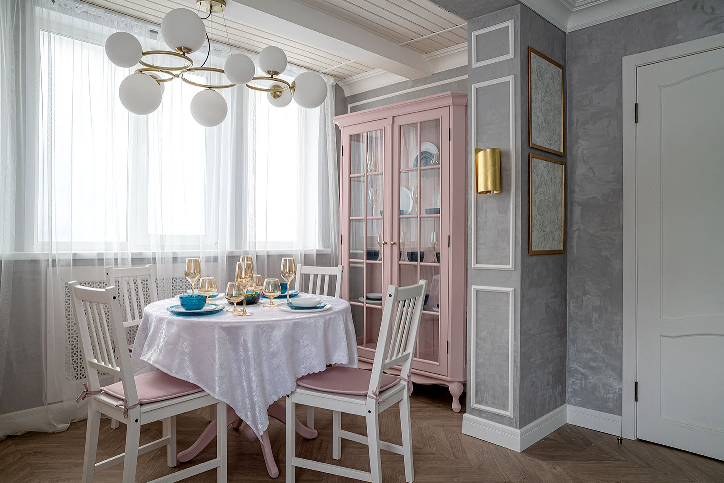 Обложка проекта: Кухня-столовая для программы "Фазенда"