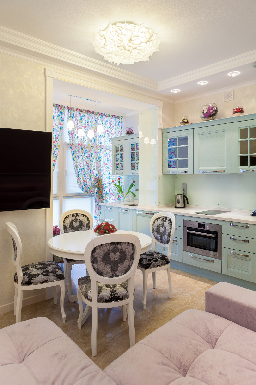 Женская квартира "Богемное настроение".