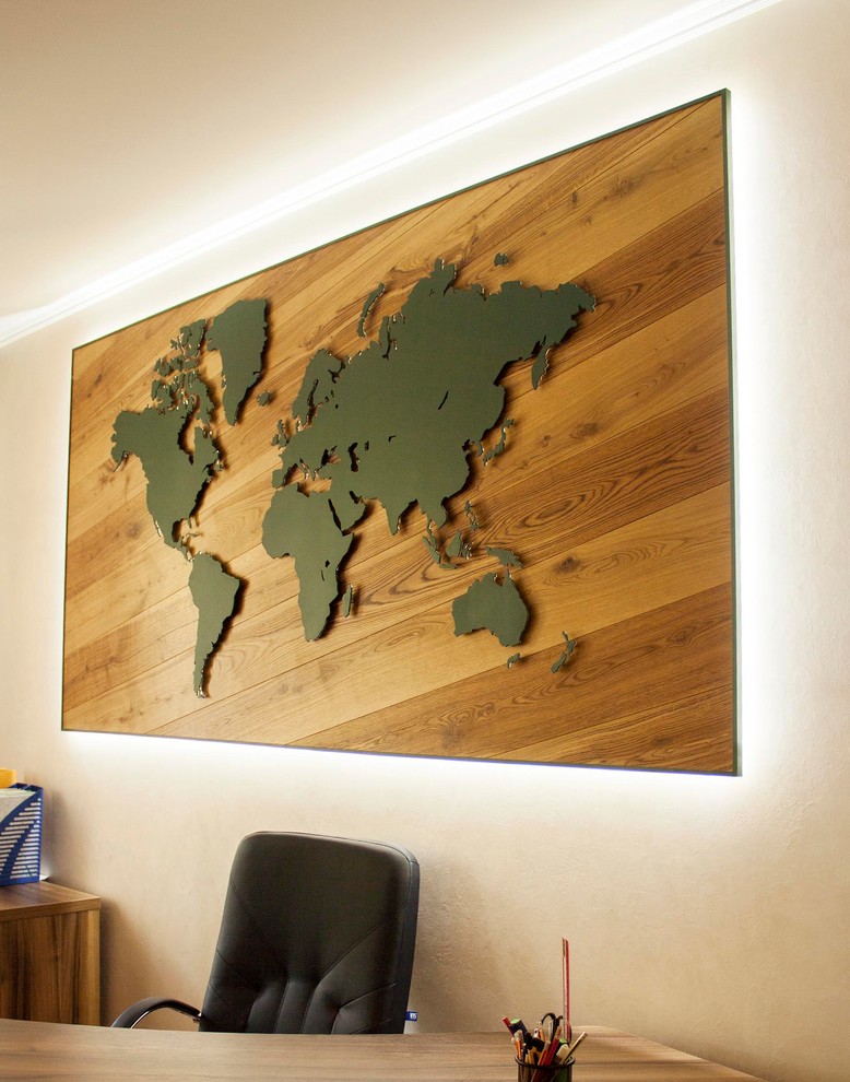 Декоративная карта мира