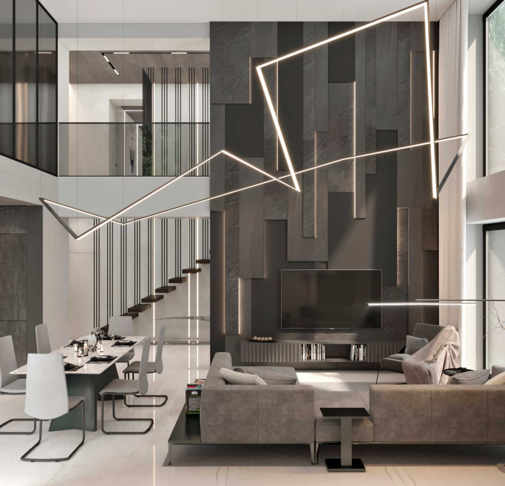 ИНТЕРЬЕР ДОМА В П. ЩАПОВСКОЕ, Г.МОСКВА