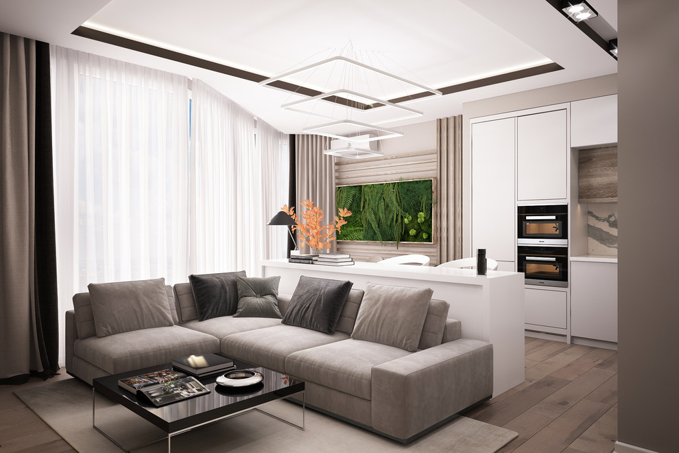 Обложка проекта: Трехкомнатная квартира в жк 7 континент