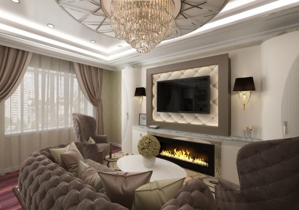 Проект жилой квартиры на улице Русановская