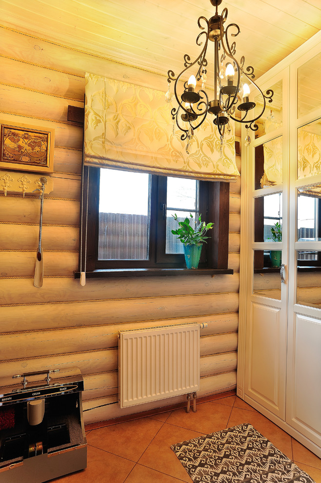 Бревенчатый дом для гостей