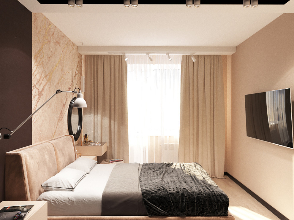 спальня с гардеробной