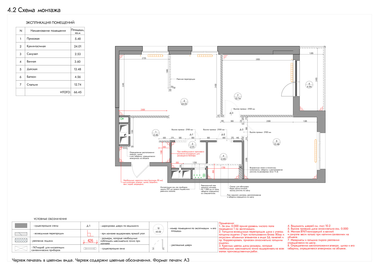 Схема монтажа