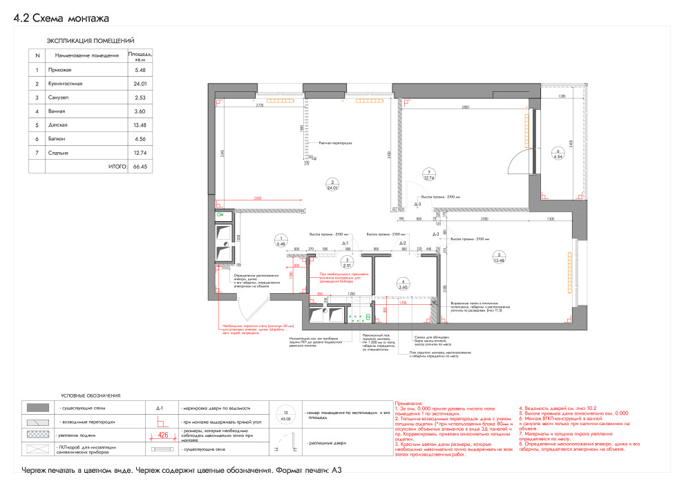 Схема монтажа
