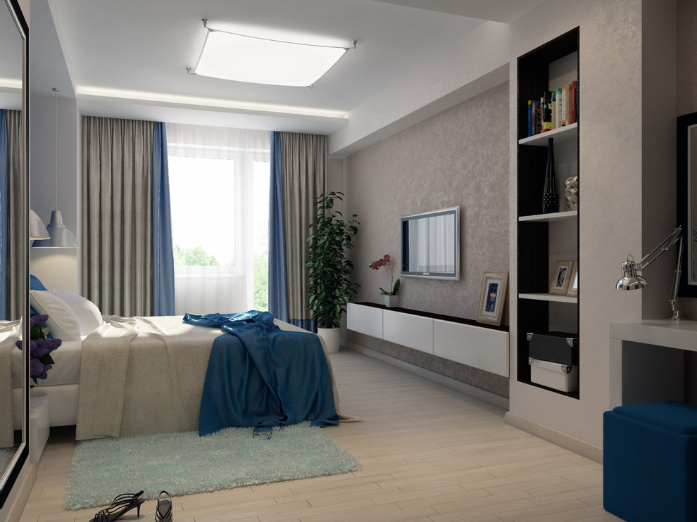 Обложка проекта: спальня в современном стиле